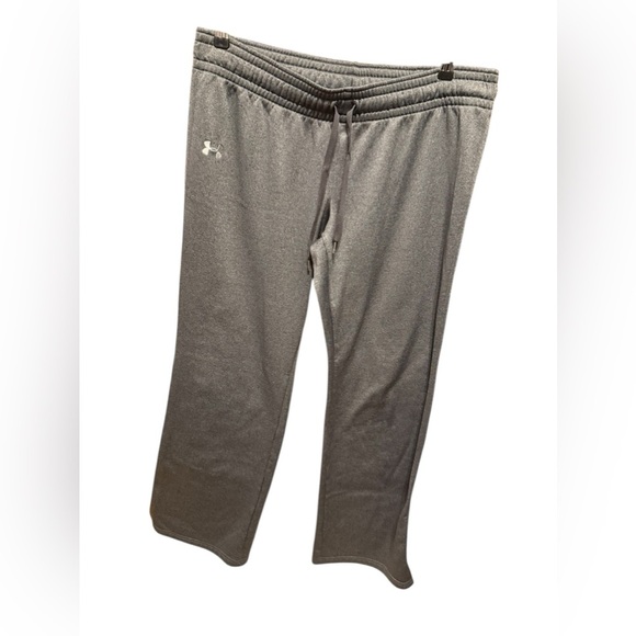 Under Armour Women’s Semi Fitted Gray Sweatpants Size Large - Picture 1 of 6